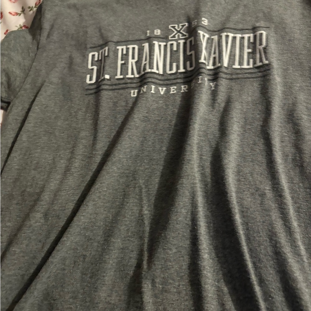 2/25$🍓⭐️ St. Francis Xavier University Gray T-Shirt